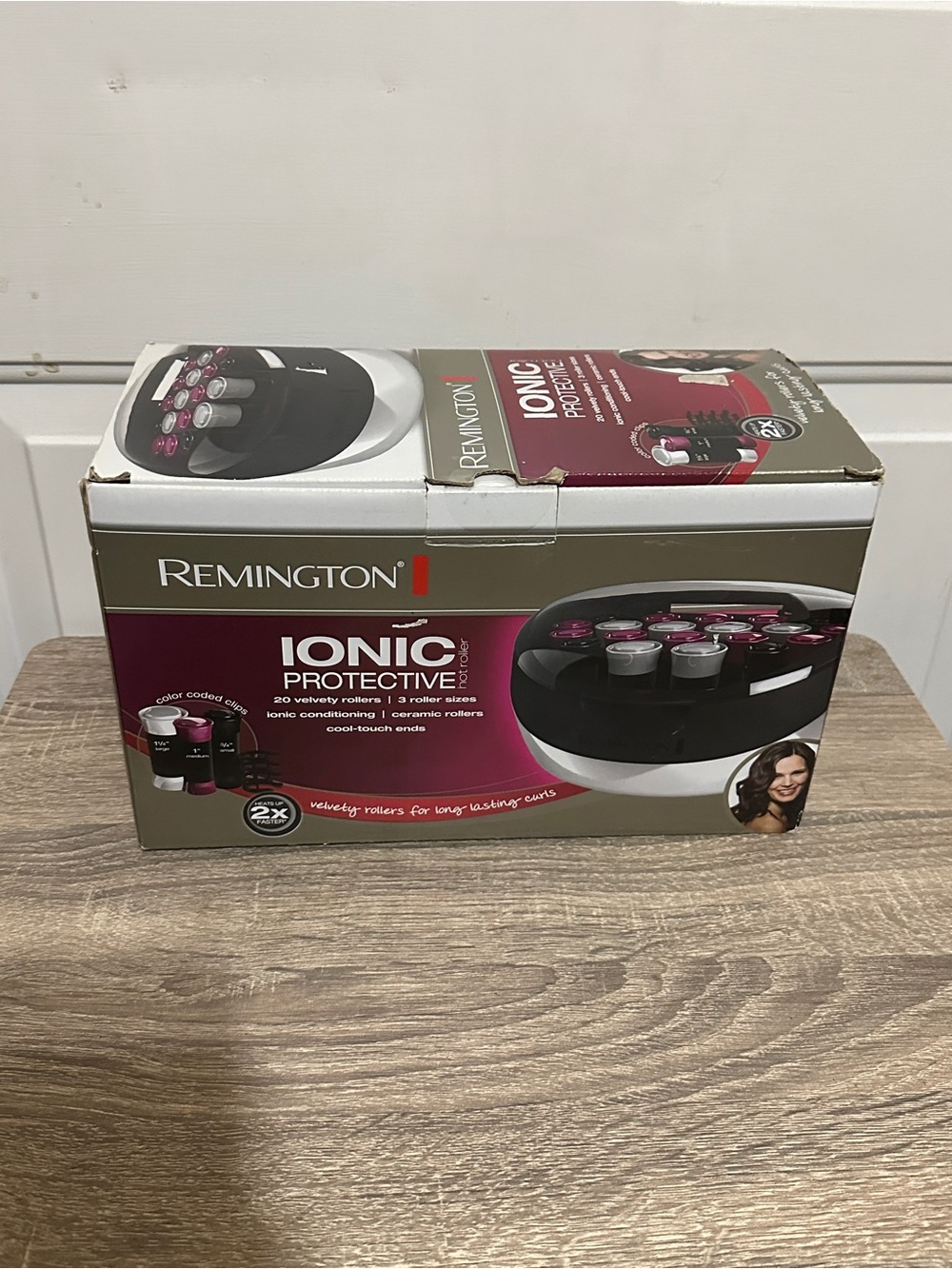 Remington Ionic Protective H-5600 Hot Roller 20 Ceramic Hair Rollers READ DESC